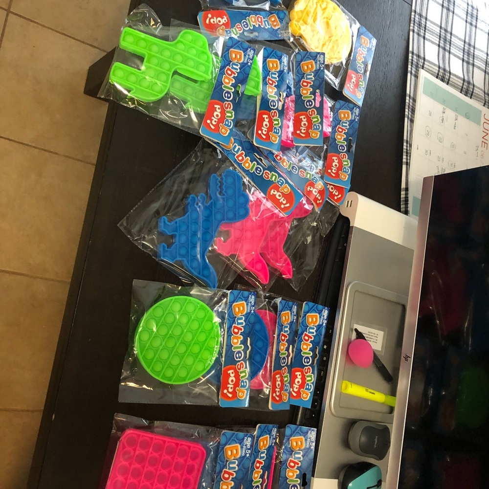 TEACHER LOT: Bubble pop Fidget Toys